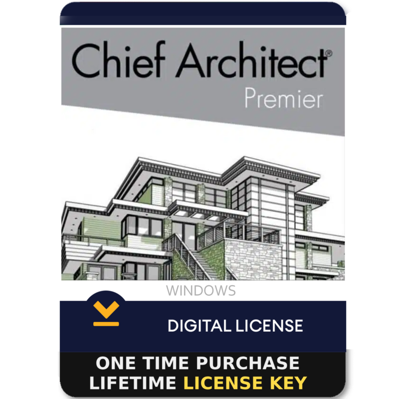 Chief Architect Premier X17 Lifetime License for Windows