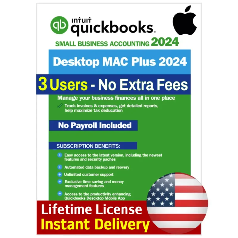 Quickbooks Desktop 2024 for Mac Lifetime License Key - WELCAD